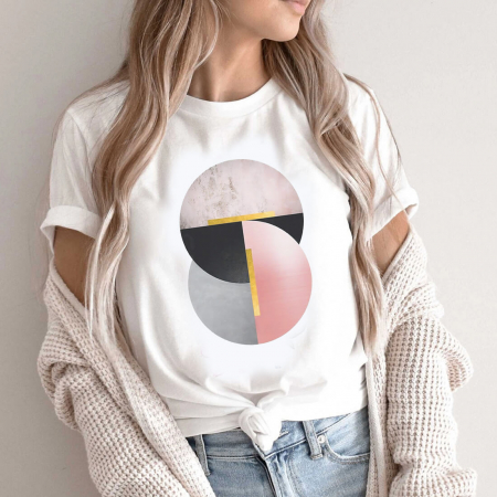 Tricouri Diverse - Round Shapes