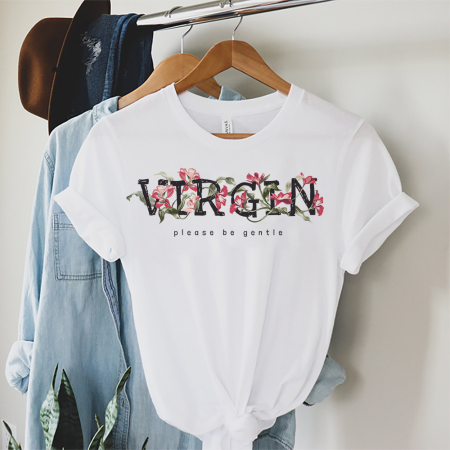Femei - Tricou Dama Alb Virgin