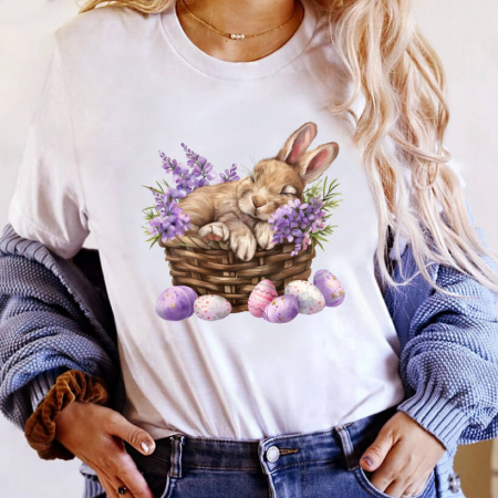 Tricouri Paste - Lavender Bunny Dream