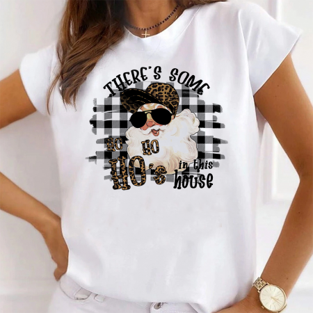 Tricouri X-mas - Tricou Dama Badass Santa