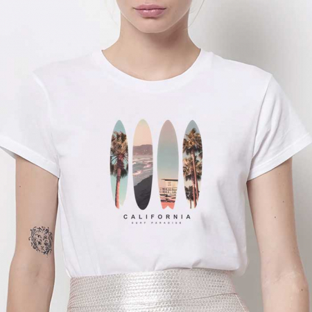 Femei - Tricou Dama Cali Girl