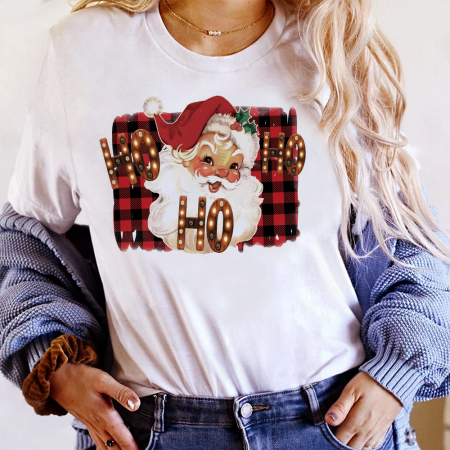 Tricouri X-mas - Tricou Dama Happy Santa