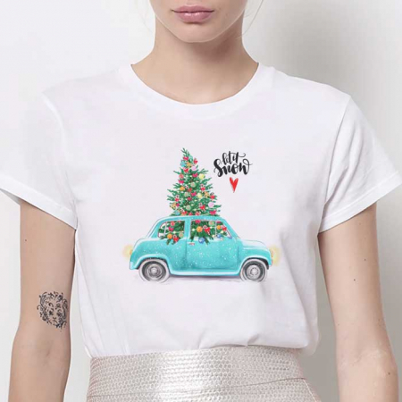 Tricouri X-mas - Tricou Dama Let It Snow
