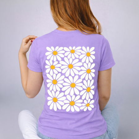 Tricou Dama Lila Keep blooming [2]