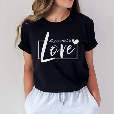 Tricouri Valentine's Day - All you need is love