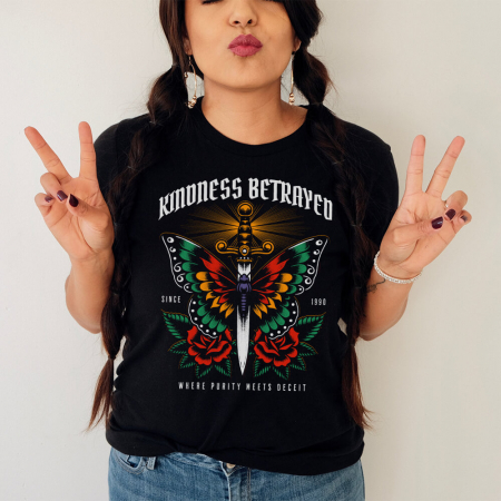 Tricouri Tattoo - Tricou Dama Kindness Betrayed