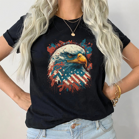 Femei - Tricou Dama Negru My Eagle