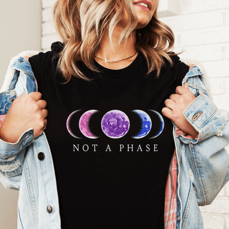 Tricouri Moon - Tricou Dama Negru Not A Phase