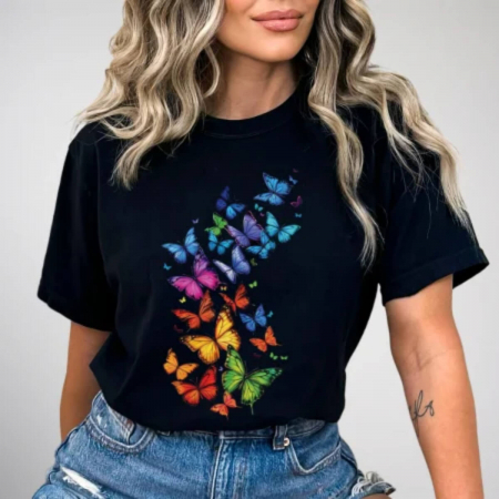 Femei - Colorful Butterflies