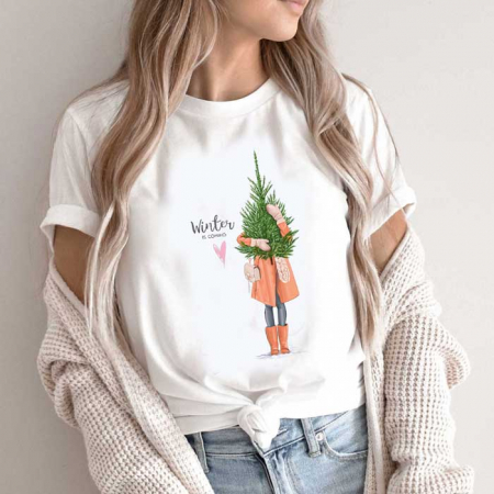 Tricouri X-mas - Tricou Dama Winter Is Coming
