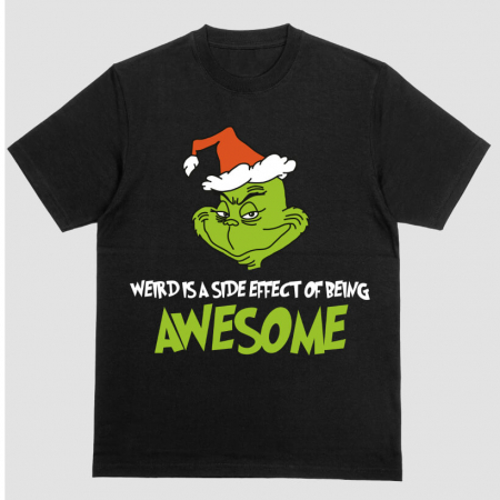 Tricouri X-mas - Tricou Unisex Negru Awesome