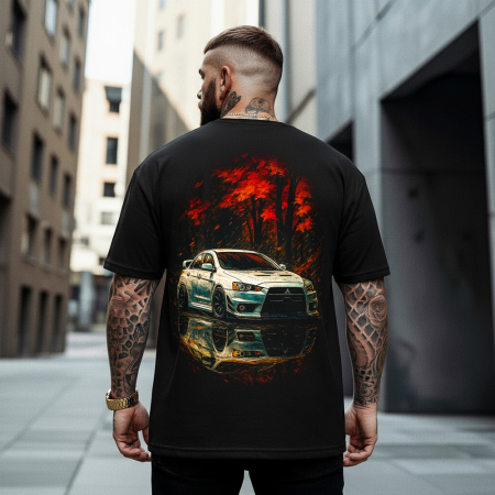 Rap/Hip-Hop - Tricou Negru Oversize Lancer