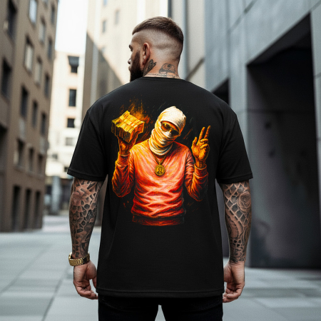 Rap/Hip-Hop - Tricou Negru Oversize I Got What I Deserved