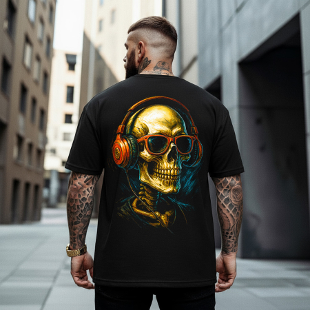 Rap/Hip-Hop - Tricou Negru Oversize This Is My Jam!