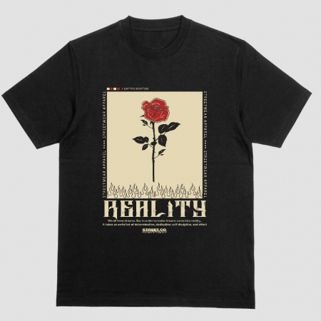 Barbati - Tricou Unisex Negru Reality