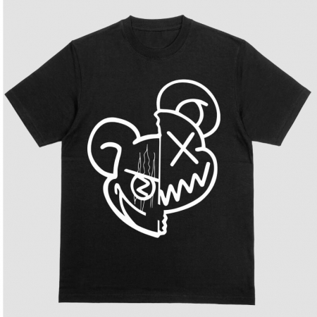 Tricouri Teddy - Tricou Unisex Negru Teddy Squad