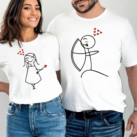 Tricouri Cuplu - Cupidon love