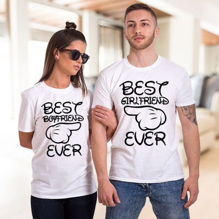 Seturi - Tricouri Cuplu Best Couple