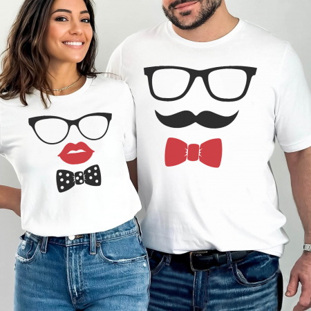 Seturi Cuplu - Tricouri Cuplu Elegant couple