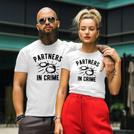 Seturi - Tricouri Cuplu Partners in Crime