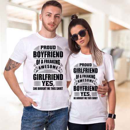 Seturi - Tricouri Cuplu Proud Of Each Other