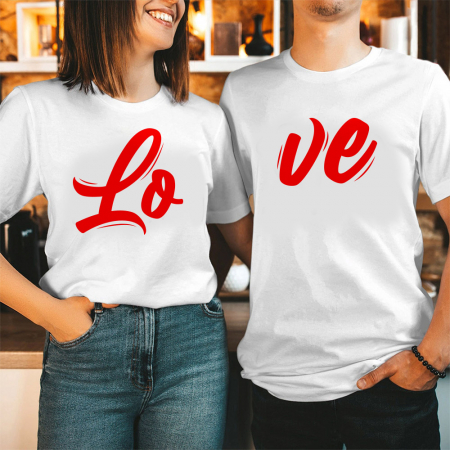 Seturi - Tricouri Cuplu Couple in love
