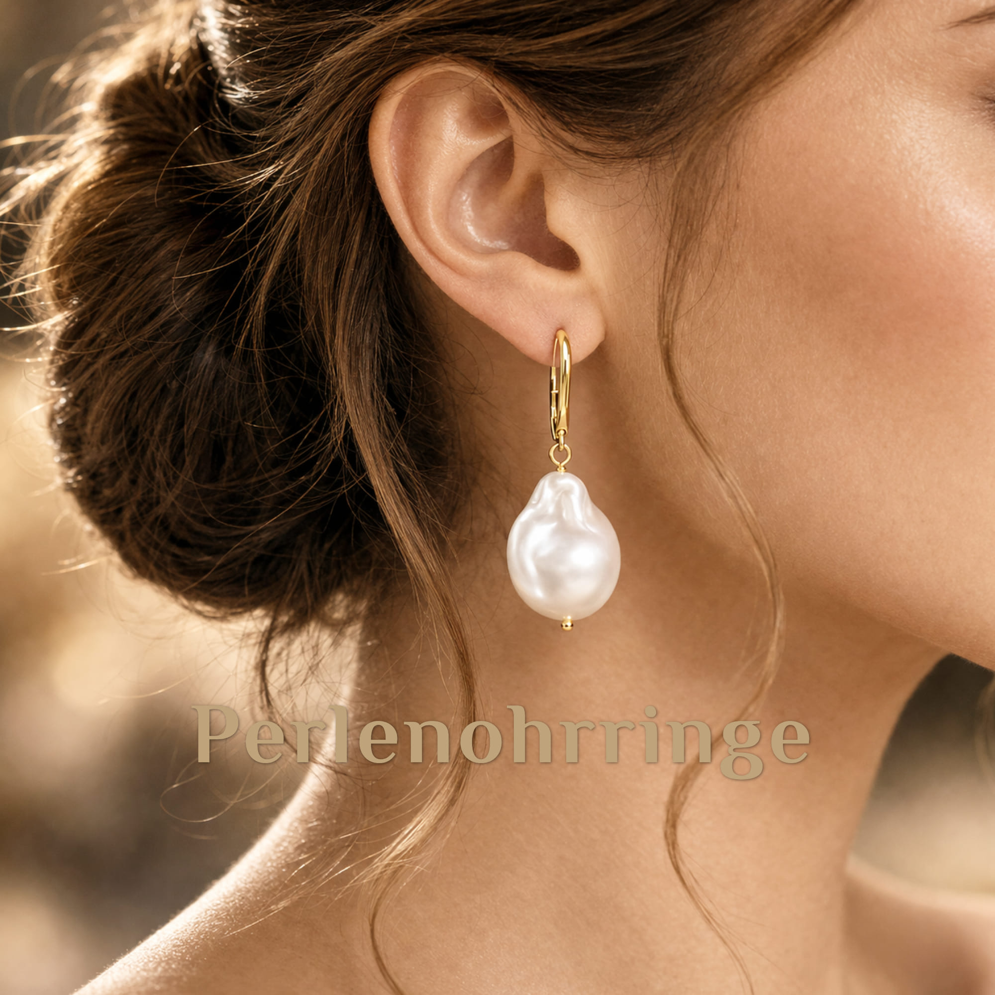 Perlenohrringe