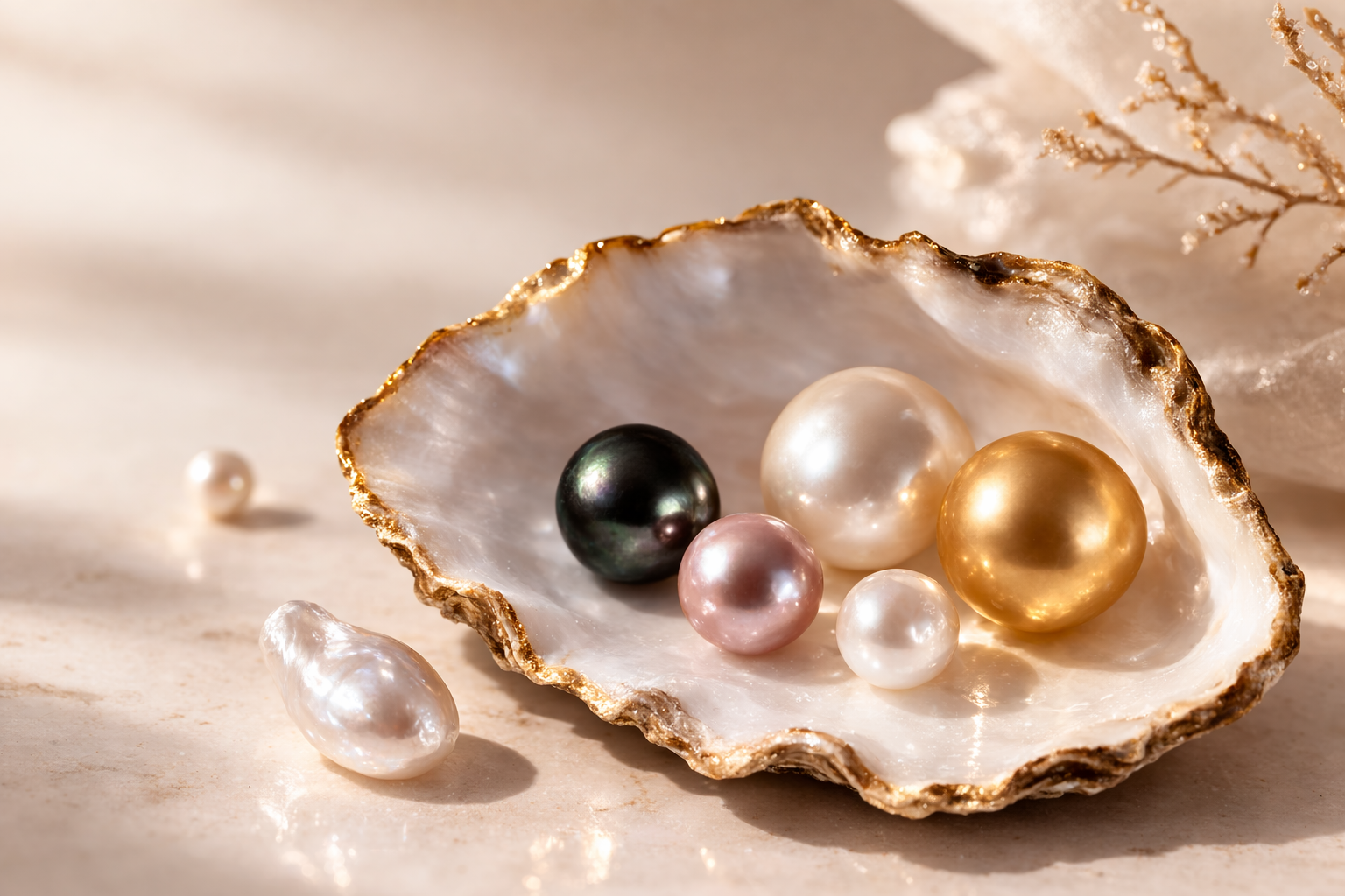 The Main Types of Natural Pearls