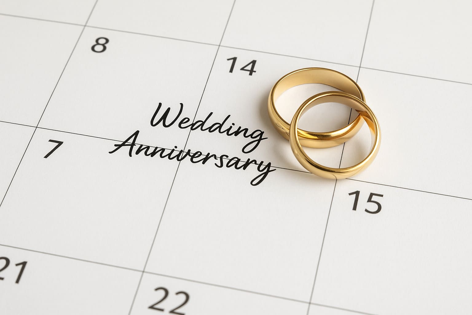 Wedding Anniversaries by Year – A Journey Through Time, Love and Symbols