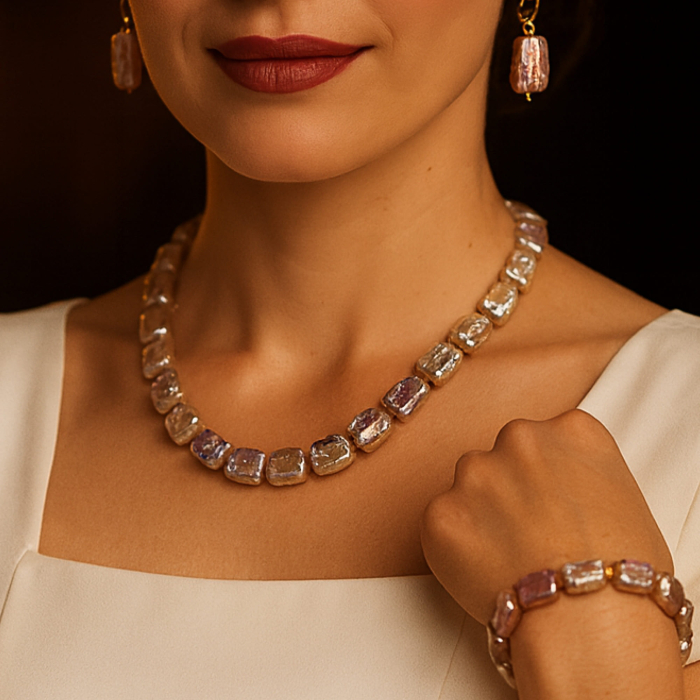 set-barokove-viacfarebne-perly-nahrdelnik-naramok-nausnice-zlte-zlato-14k-kaskadda [1]