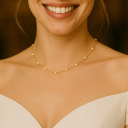 Gifts - necklace-natural-pearls-4-5mm-aaa-quality-14k-gold-office-kaskadda