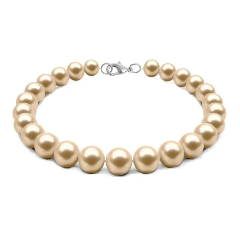 Pearl Bracelets - natural-cream-pearl-bracelet-6-7mm-925-silver-adjustable-kaskadda