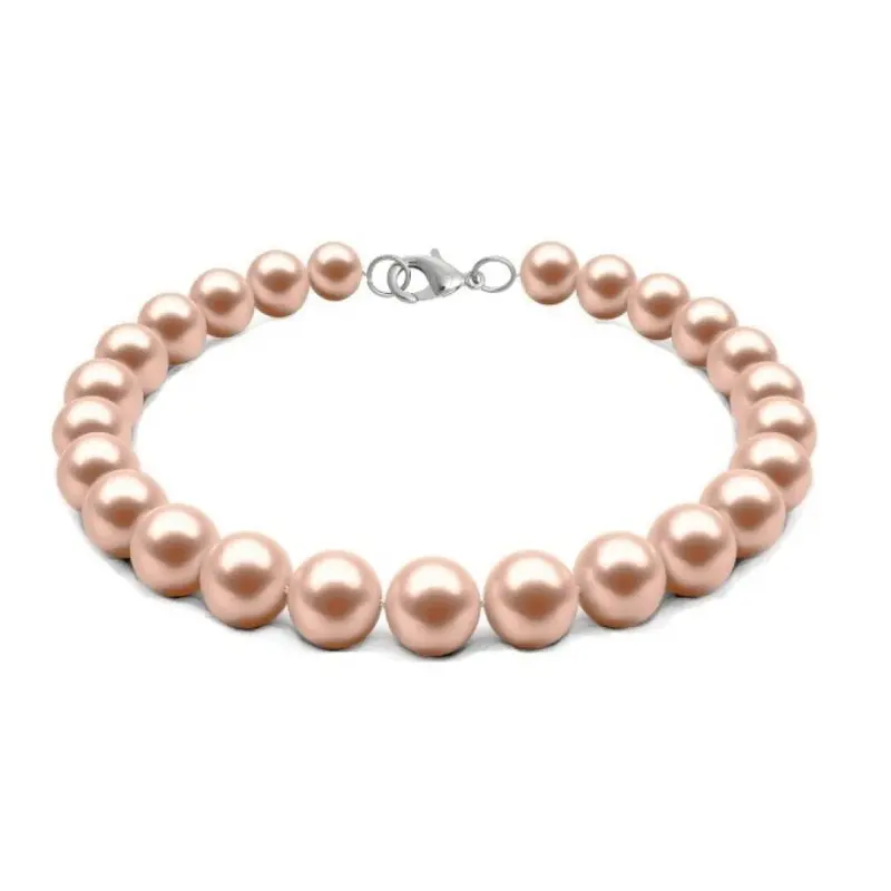 Pearl Bracelets - natural-lavender-pearl-bracelet-6-7mm-925-silver-kaskadda