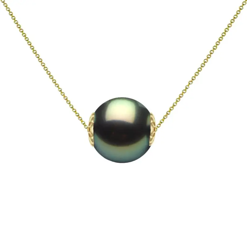 Perły Tahiti - naszyjnik-naturalna-perla-tahitanska-9mm-aaa-zloto-14k-kaskadda