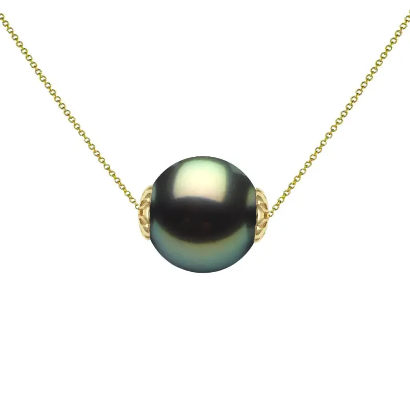 Perły Tahiti - naszyjnik-naturalna-perla-tahitanska-10mm-aaa-zloto-14k-kaskadda