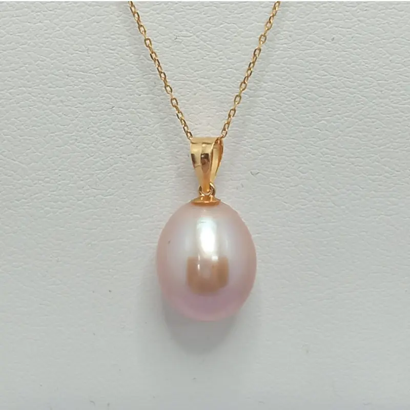 lavender-natural-pearl-necklace-teardrop-11-9mm-14k-yellow-gold-kaskadda [1]