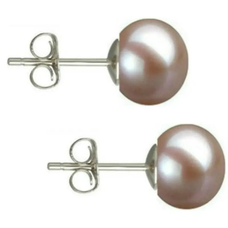 Pearl Earrings - natural-lavender-pearl-earrings-7-8mm-screw-back-sterling-silver-925-aaa-kaskadda