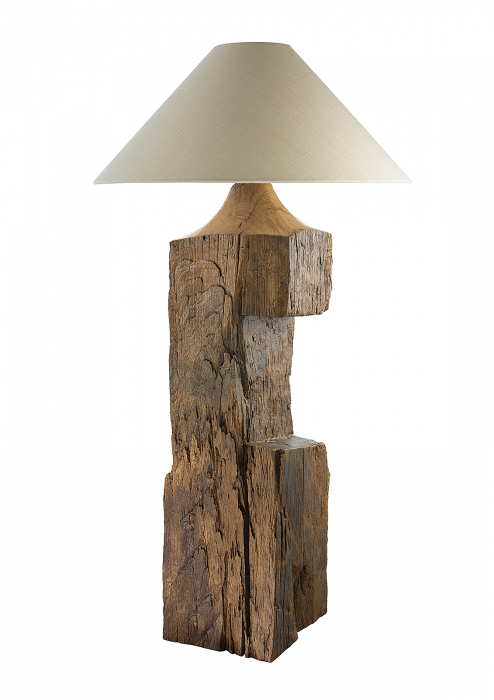 Heritage Oak Lamp [2]