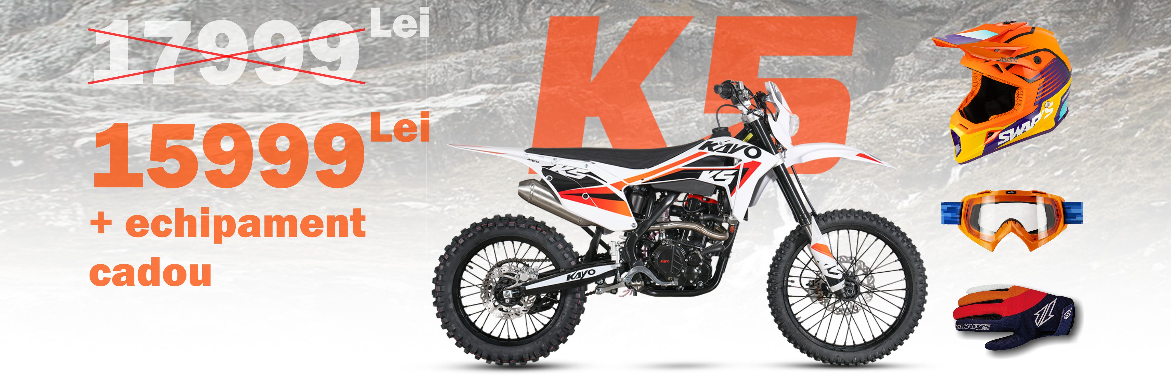 Oferta K5 cu echipamente gratuit