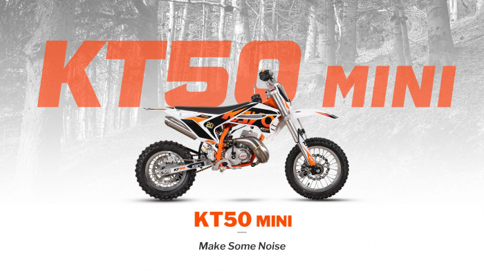 KAYO - motocicleta offroad KT50 mini  (roti 12" / 10") [1]