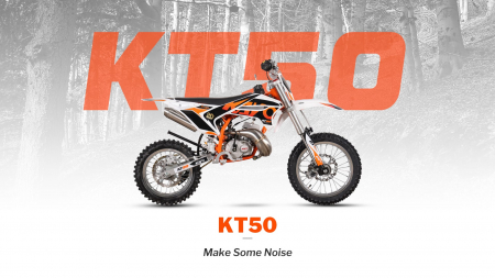 PIT Bike - KAYO - motocicleta offroad KT50 (roti 14" / 12")