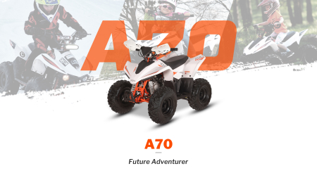 QUAD / SPORT - KAYO A70 PRO – ATV pentru copii 70cc