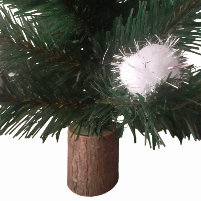 Bradut artificial de Craciun verde 30 cm [5]