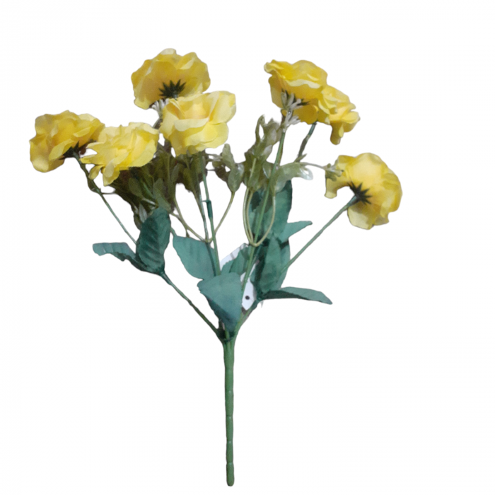 Buchet trandafiri alb 30 cm_2 [2]