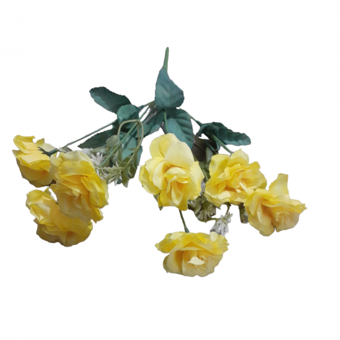 Buchet trandafiri alb 30 cm_2 [3]