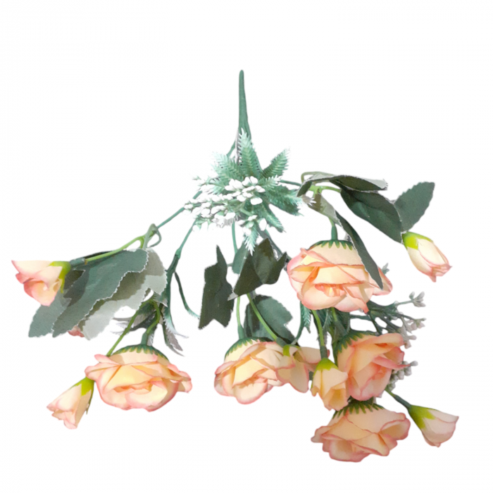 Buchet trandafiri alb 30 cm_2 [4]