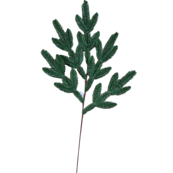 Crenguta decorativa pentru Craciun cu brad artificial, 76 cm, 5 ramuri [5]