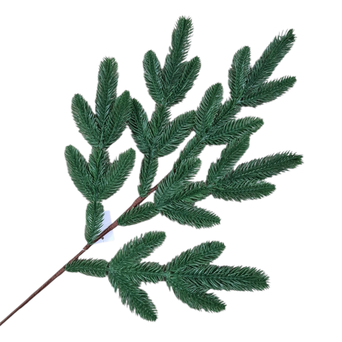 Crenguta decorativa pentru Craciun cu brad artificial, 76 cm, 5 ramuri [3]