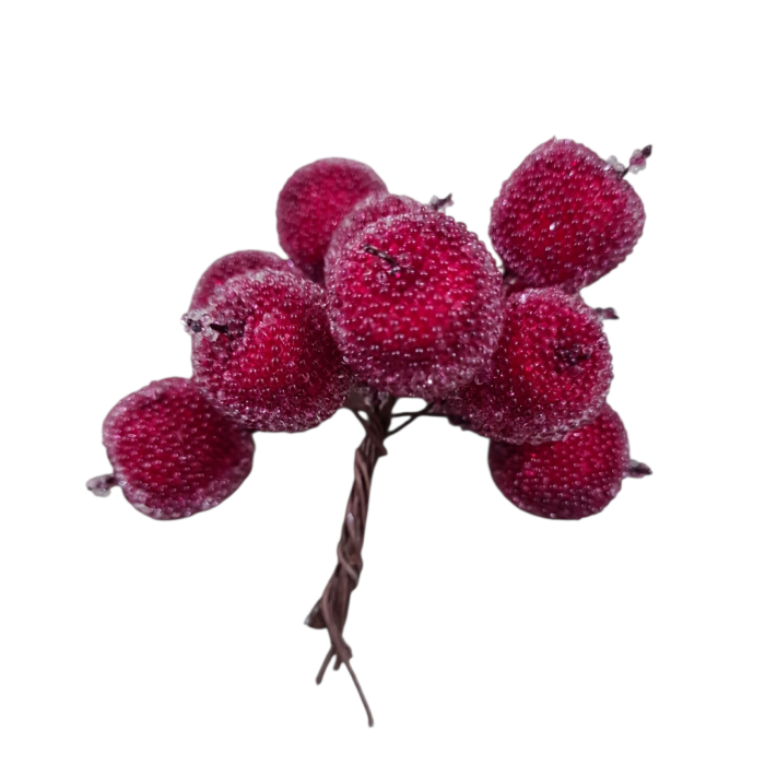 Decor merișoare inghetate 6cm [3]