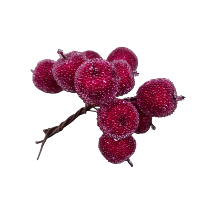 Decor merișoare inghetate 6cm [4]